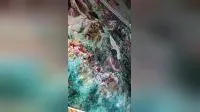 幾何学的なスタイルのスイミングプールモザイクデザイン、スイミングプールモザイクパターン用のアートガラスモザイクパターン